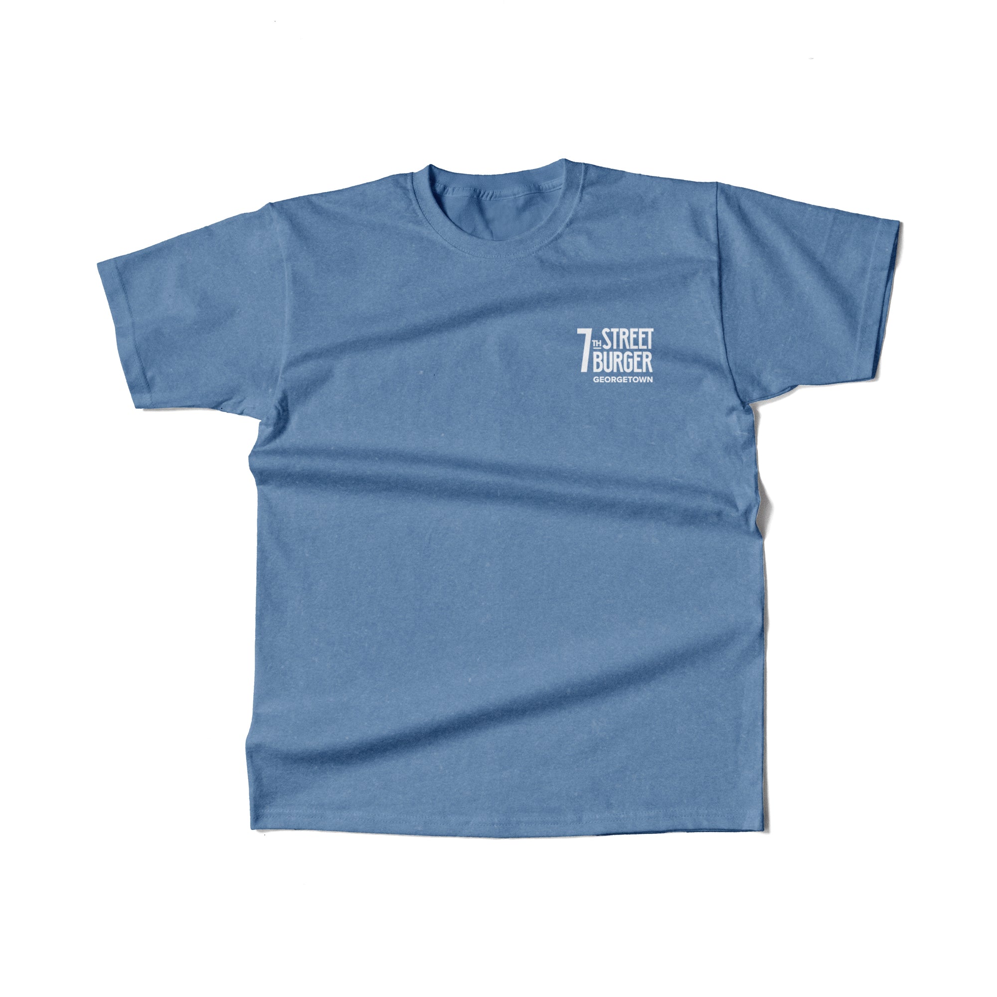 Vintage Georgetown Logo Tee – 7th Street Burger MERCH