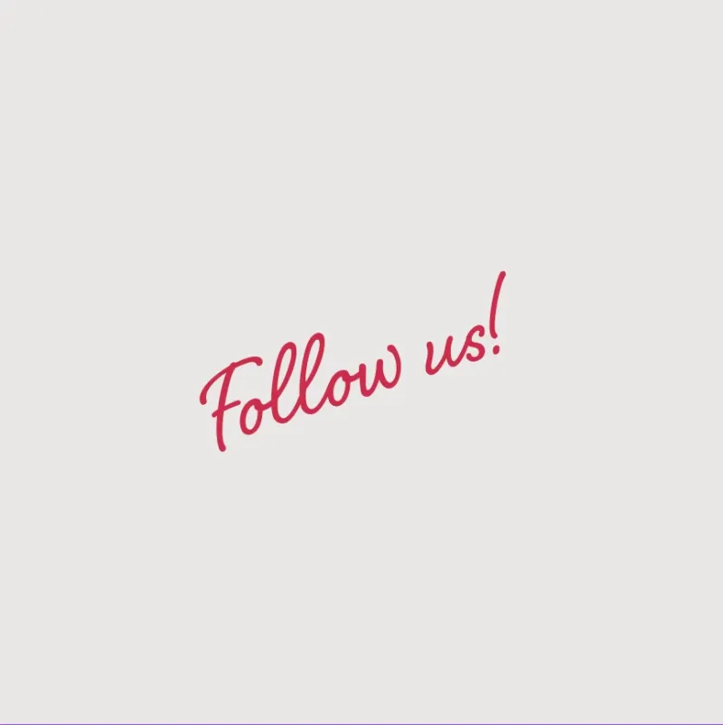 Follow Us on Social Media!